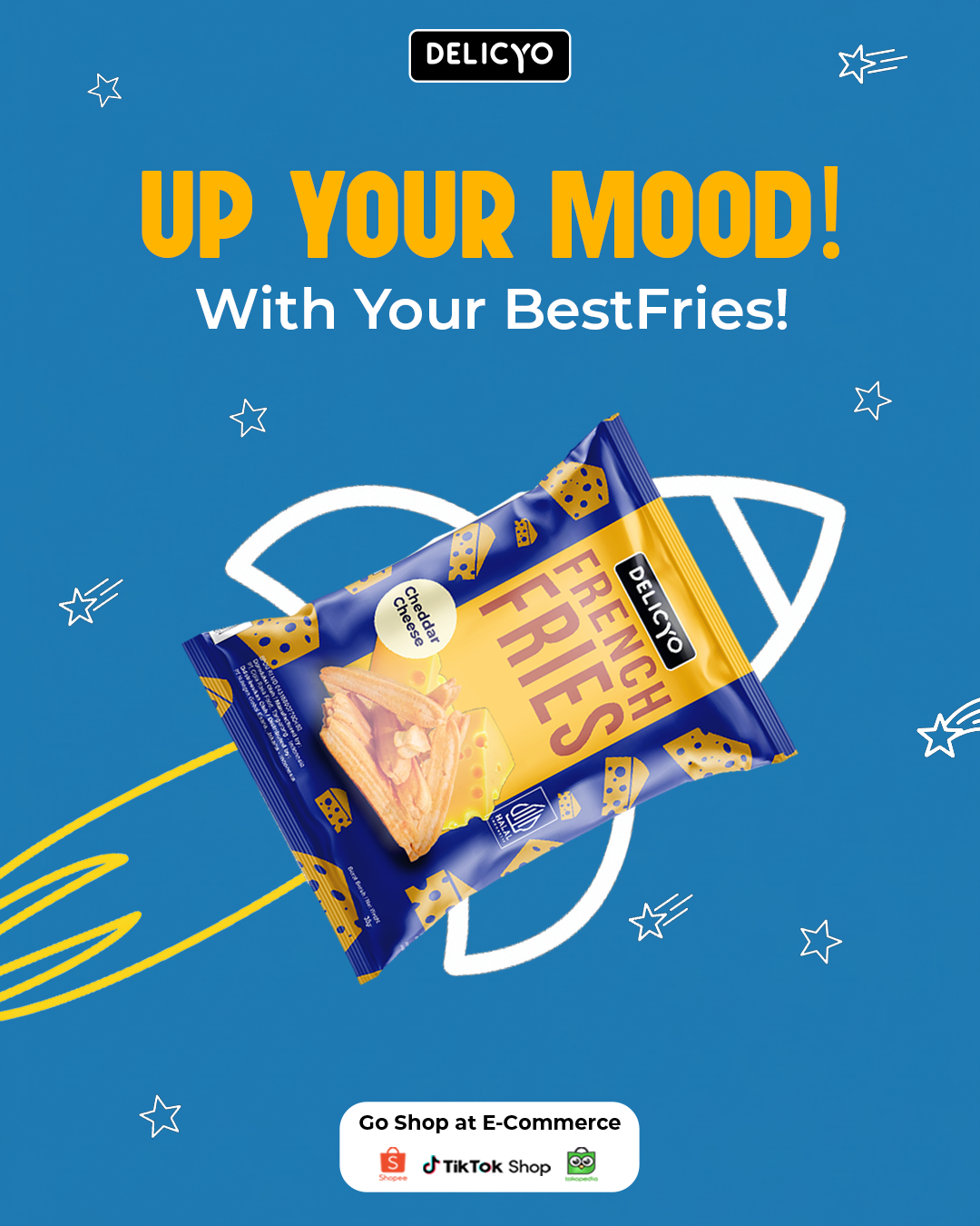 Desain Promosi Delicyo Up Your Mood